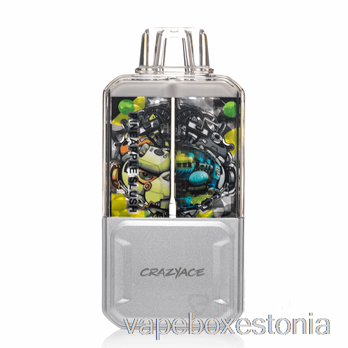Vape Box Estonia Crazyace B15000 ühekordne Ananassislush